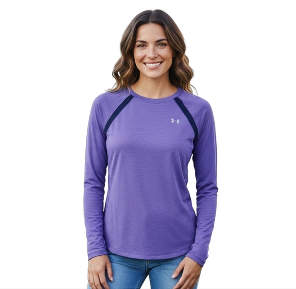 Under Armour Tops - Under Armour Lavender Long Sleeve Top